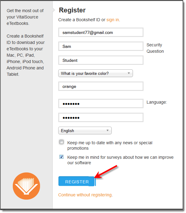 Configuring Account Form